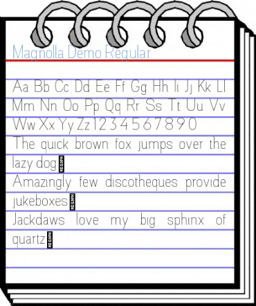 Magnolla Demo Regular Font