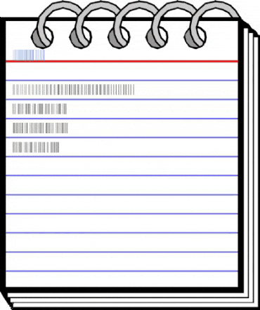 Code128VeryNarrow Regular Font