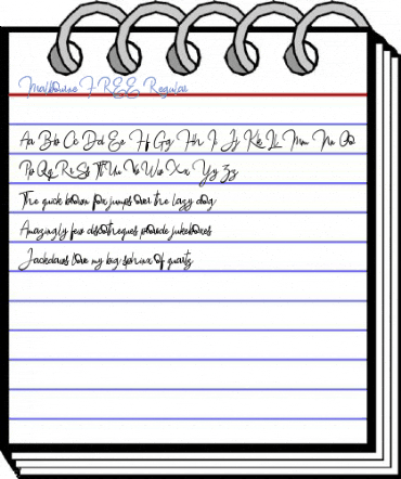 Malbourne FREE Regular Font