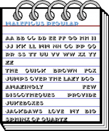 Maleficus Regular Font