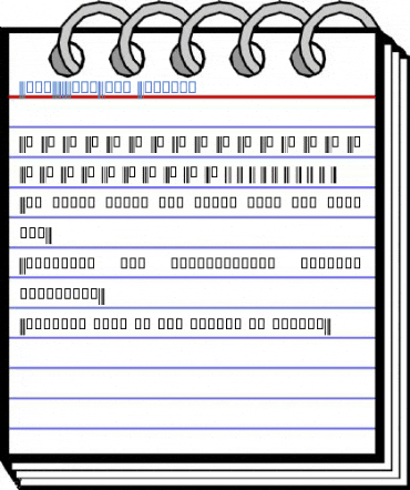 Code39HalfInch Regular Font