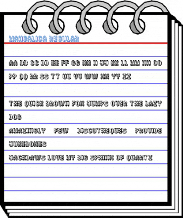 Mangalica Regular Font