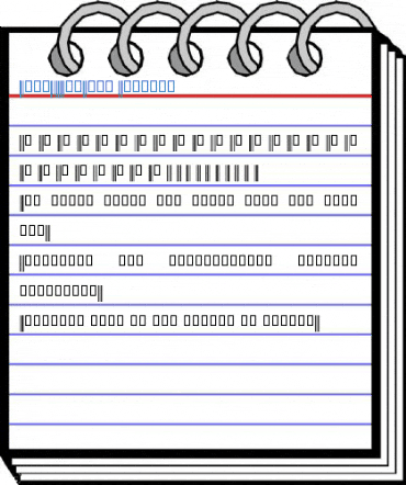 Code39OneInch Regular Font