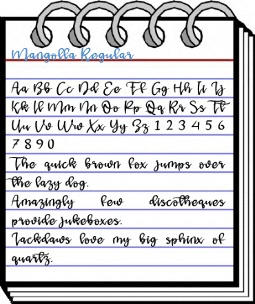 Mangolla Regular Font