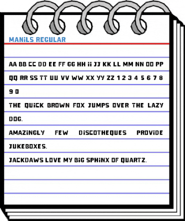 Manils Regular Font