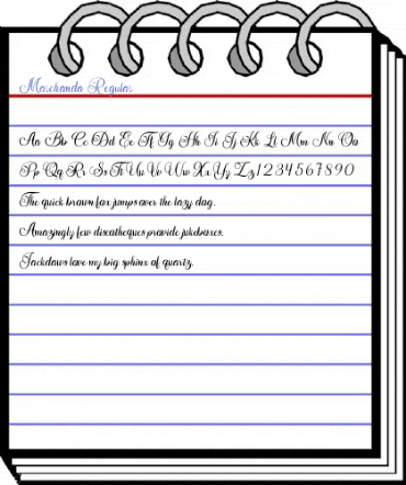 Marchanda Regular Font