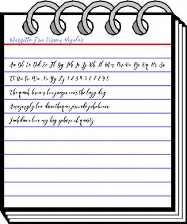 Margetta Free Version Regular Font