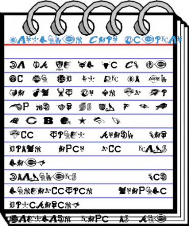 Markdings Four Regular Font