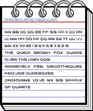 Marshland Regular Font