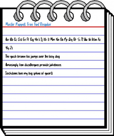 Master Puppets Free Font Regular Font
