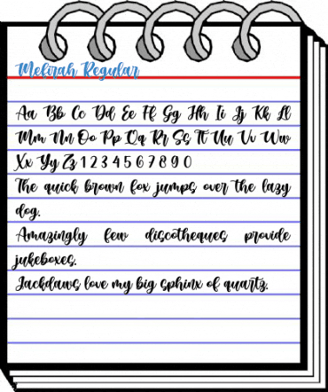 Mefirah Regular Font