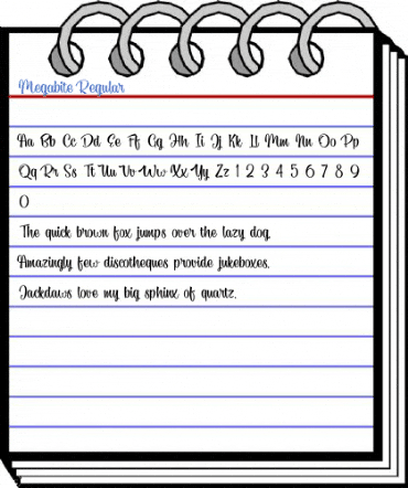Megabite Regular Font