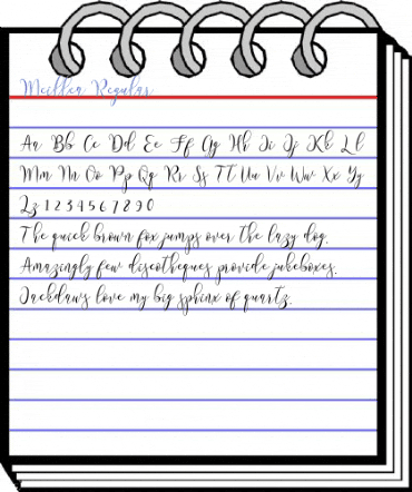 Meillea Regular Font