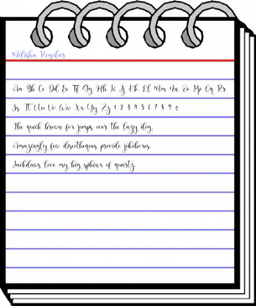 Melisha Regular Font