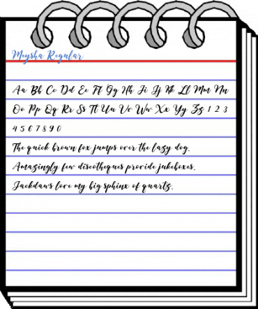 Meysha Regular Font