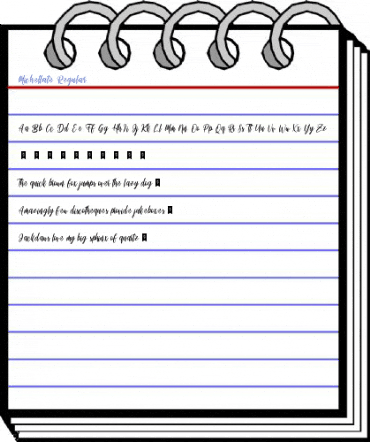 Michellate Regular Font