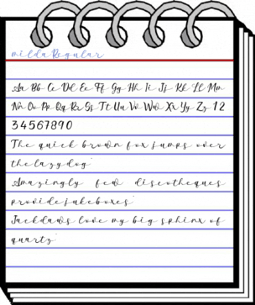 milda Regular Font