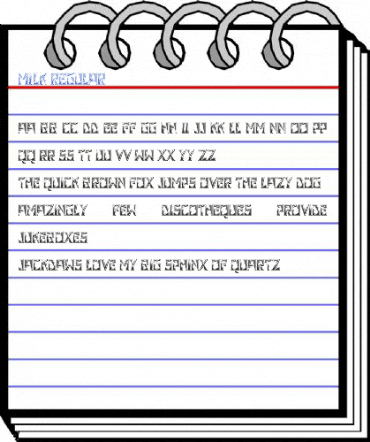 Milk Regular Font