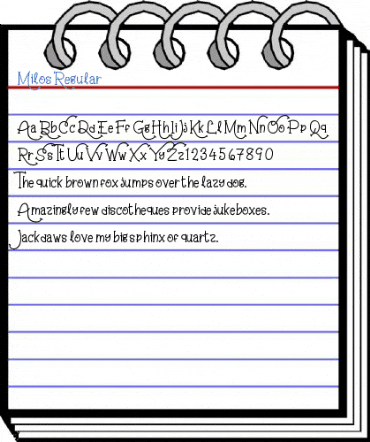 Milos Regular Font