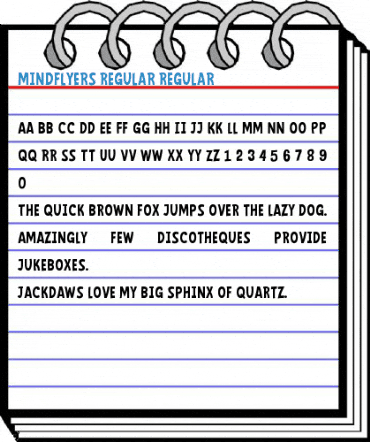 Mindflyers Regular Regular Font