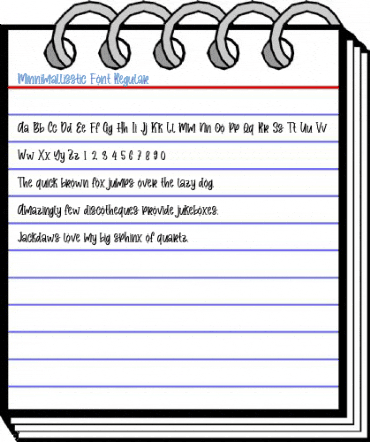 Minnimallisstic Font Regular Font