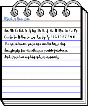 Minoila Regular Font