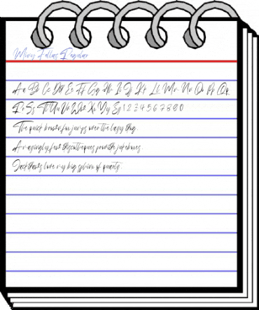 Miny Fellas Regular Font