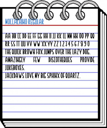 MOCCACHINO Regular Font