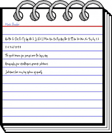 Modis Regular Font