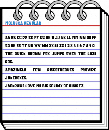 Molusca Regular Font