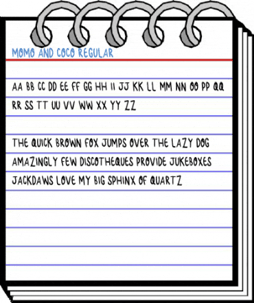 Momo And Coco Regular Font