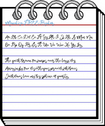 Monalisa FREE Regular Font