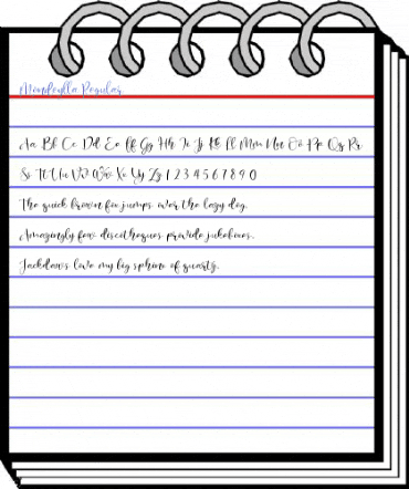 Mondeylla Regular Font