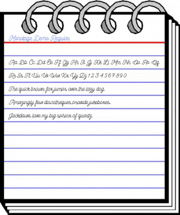 Monotage Demo Regular Font