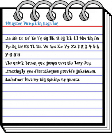 Monster Pumpkin Regular Font