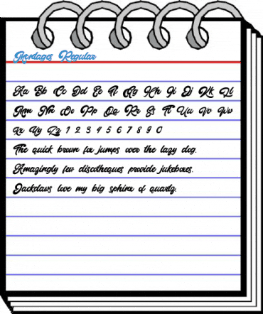 Montages Regular Font