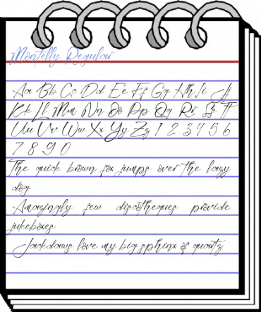 Montelly Regular Font