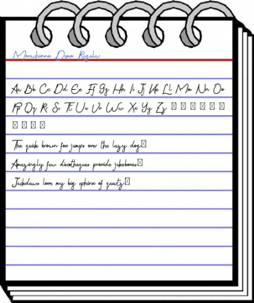 Morachinno Demo Regular Font