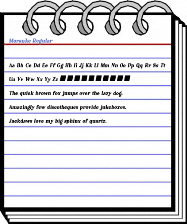 Moranke Regular Font