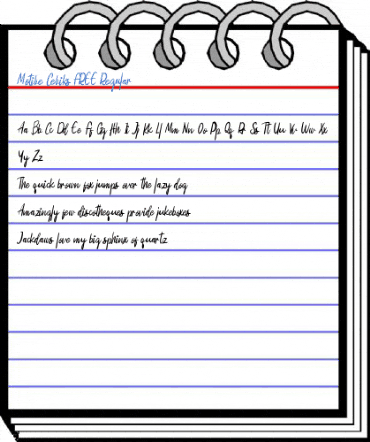 Motibe Cebiks FREE Regular Font