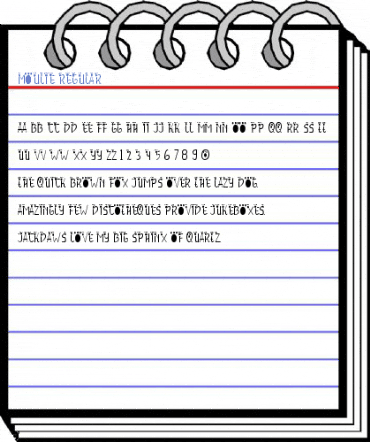 MOULIE Regular Font