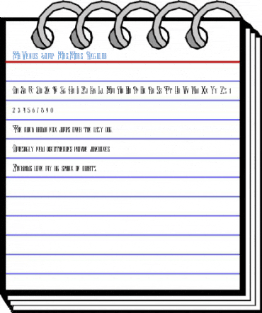 Mr.Venus & Mrs.Mars Regular Font