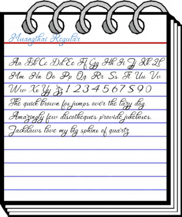 Muangthai Regular Font