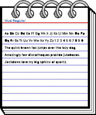Mud Regular Font
