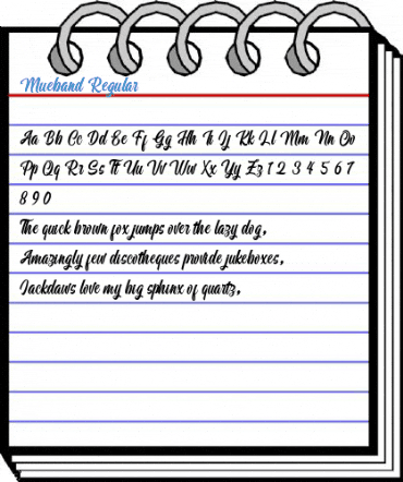 Mueband Regular Font
