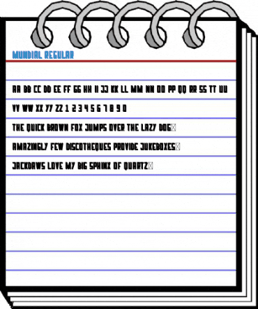 Mundial Regular Font