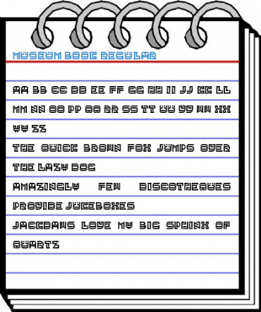 Museum Book Regular Font