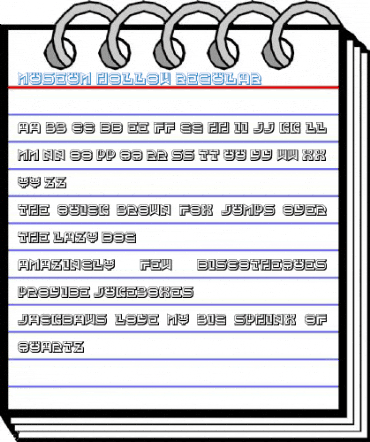 Museum Hollow Regular Font