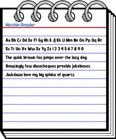 Mutchin Regular Font