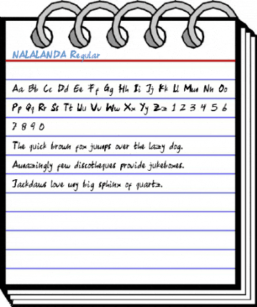 NALALANDA Regular Font
